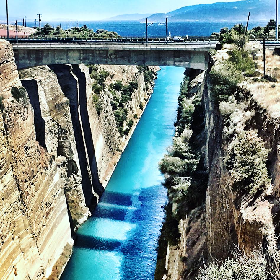 Greece – Corinth Canal, Wineyards and Athens!